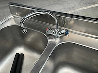 Diamond rvs spoeltafel - afbeelding 4 van  8