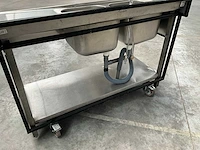 Diamond rvs spoeltafel - afbeelding 7 van  8