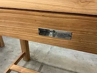 Diamond teak interieur bartafel 140cm x 80cm x 110cm h p8 - afbeelding 4 van  4