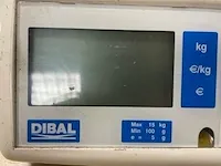 Dibal digitale weegschaal - afbeelding 4 van  7