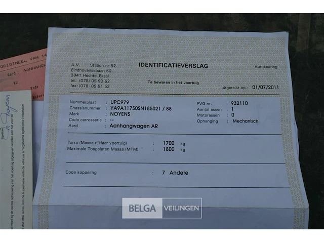Dibo compressoraanhangwagen - afbeelding 3 van  19