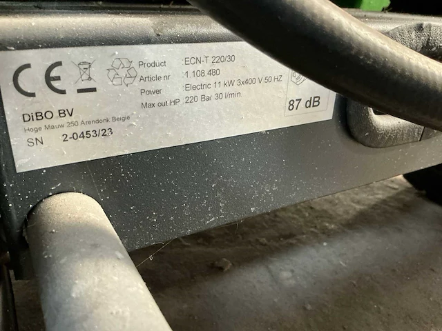 Dibo ecn-t 220/30 hogedrukreiniger - afbeelding 7 van  7