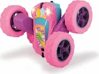 Dickie toys rc flippy roze bestuurbare auto - afbeelding 2 van  5