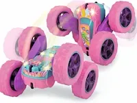 Dickie toys rc flippy roze bestuurbare auto - afbeelding 3 van  5