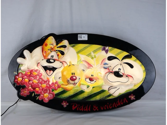 Diddle&friends lichtreclame tweezijdig - afbeelding 1 van  6