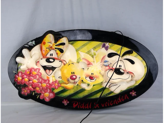 Diddle&friends lichtreclame tweezijdig - afbeelding 5 van  6
