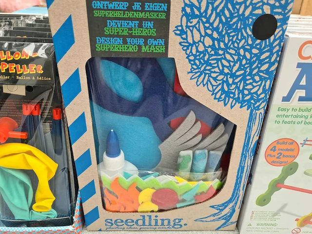 Die spiegelburg en seedling en goki - knutselen thema superhelden - afbeelding 5 van  6