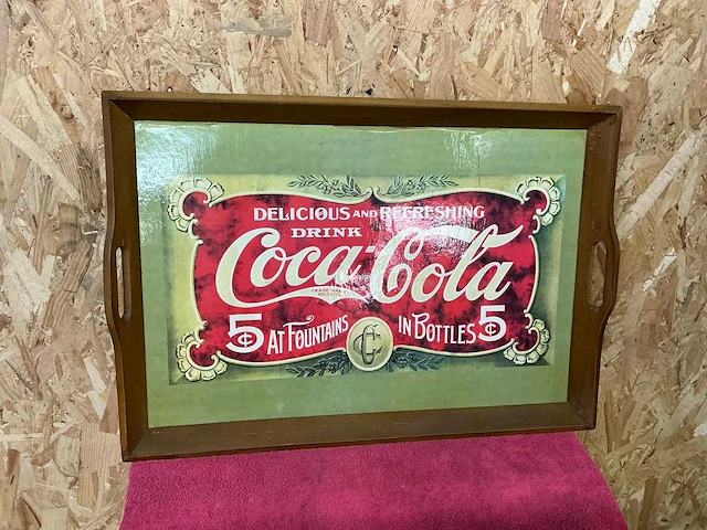 Dienblad coca cola - afbeelding 1 van  3