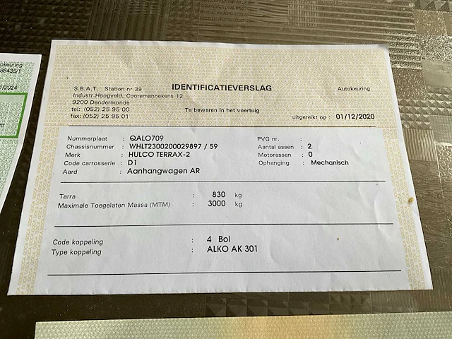 Dieplader aanhangwagen hulco - afbeelding 9 van  19