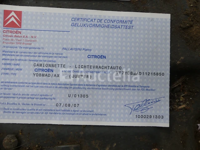 Dieplader bestelwagen (voor onderdelen) citroën jumper - afbeelding 13 van  21