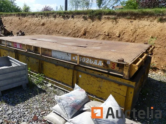 Dieplader met container voor rails philmor t5020aa - afbeelding 3 van  10