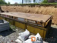 Dieplader met container voor rails philmor t5020aa - afbeelding 3 van  10