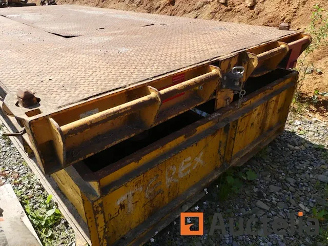 Dieplader met container voor rails philmor t5020aa - afbeelding 5 van  10