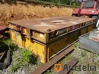 Dieplader met container voor rails philmor t5020aa - afbeelding 8 van  10