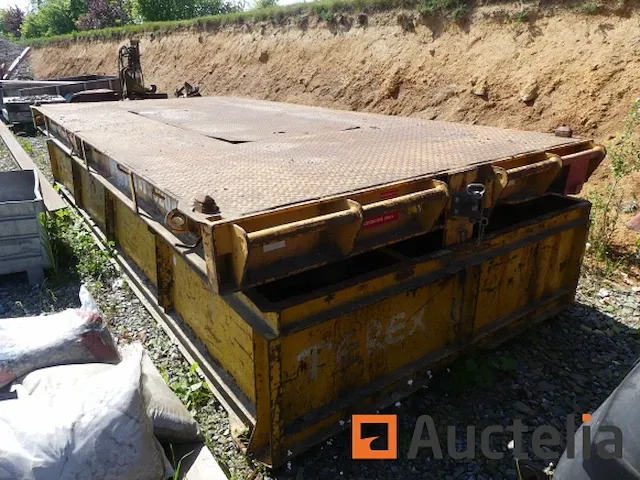 Dieplader met container voor rails philmor t5020aa - afbeelding 9 van  10