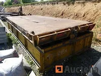 Dieplader met container voor rails philmor t5020aa - afbeelding 9 van  10