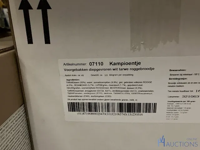 Diepvries voedingswaren - afbeelding 90 van  138