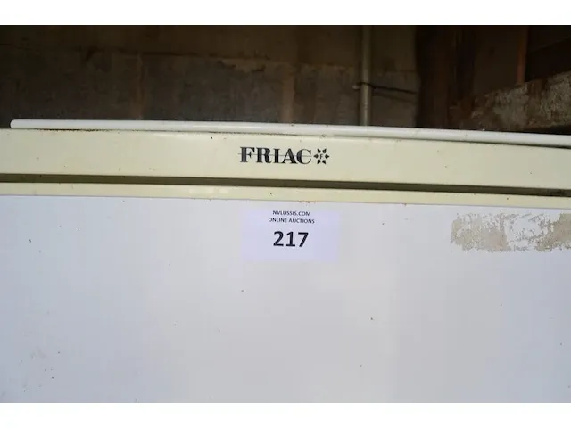 Diepvries/koelkast combi friac , tafelbarbecue op houtskool - afbeelding 2 van  7