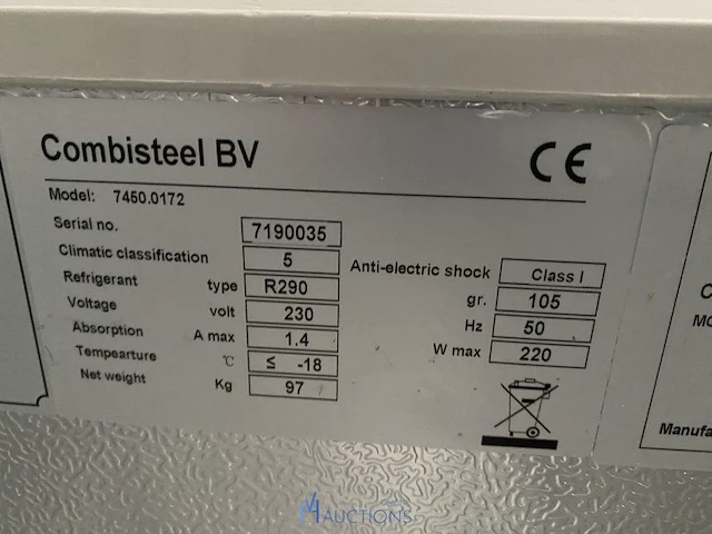 Diepvrieskoffer combisteal - afbeelding 2 van  3
