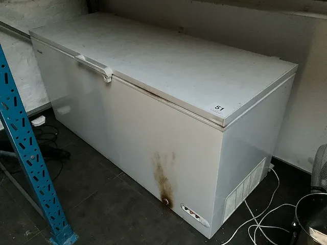 Diepvrieskoffer elcold, afm plm 180 x 69 x 86cm - afbeelding 1 van  3