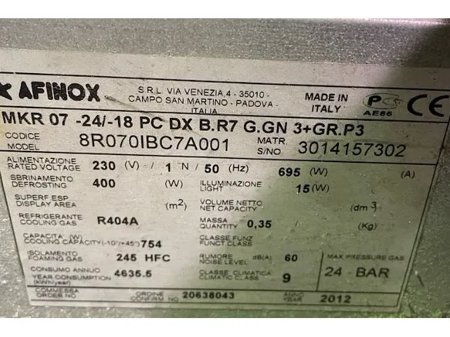 Diepvriezer afinox - afbeelding 6 van  6