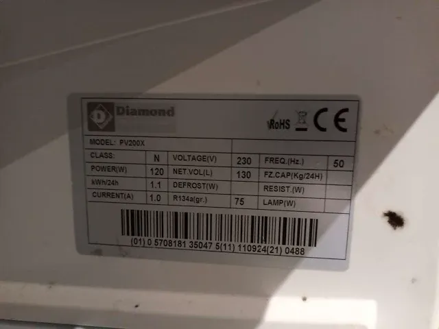 Diepvriezer diamond - afbeelding 3 van  3