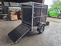 Dieren aanhangwagen 2.00x1.00x1.25m - afbeelding 1 van  1