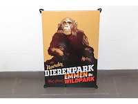 Dierenpark emmen- emaille bord - afbeelding 1 van  2