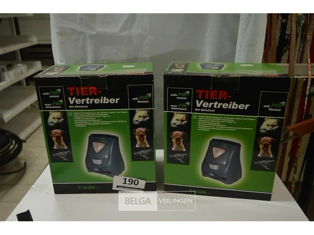 Dierenverschrikker met licht - afbeelding 1 van  3