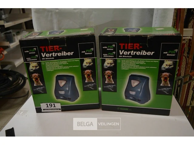 Dierenverschrikker met licht - afbeelding 1 van  2