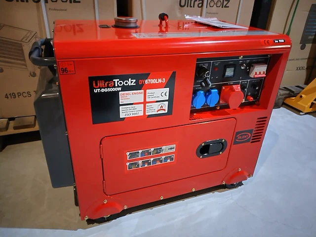 Diesel generator ultra toolz ut-dg5000w - afbeelding 1 van  9