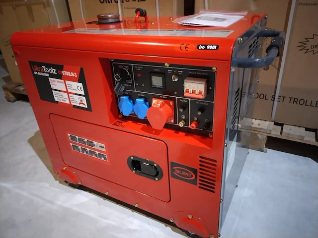 Diesel generator ultra toolz ut-dg5000w - afbeelding 2 van  9