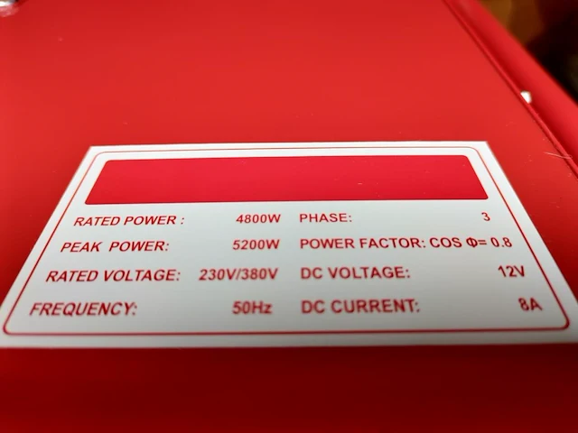 Diesel generator ultra toolz w10000 - afbeelding 7 van  8
