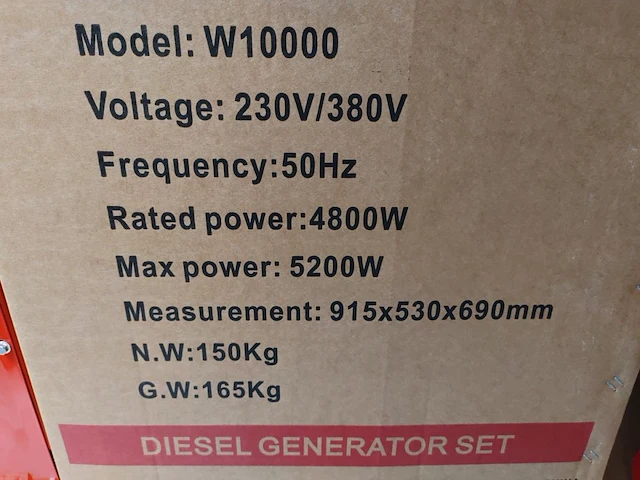 Diesel generator ultra toolz w10000 - afbeelding 8 van  8