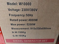 Diesel generator ultra toolz w10000 - afbeelding 8 van  9