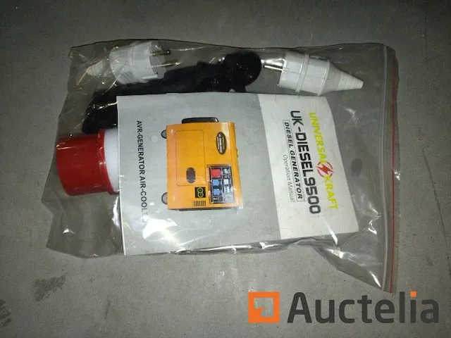 Diesel generator universal kraft geel - afbeelding 6 van  9