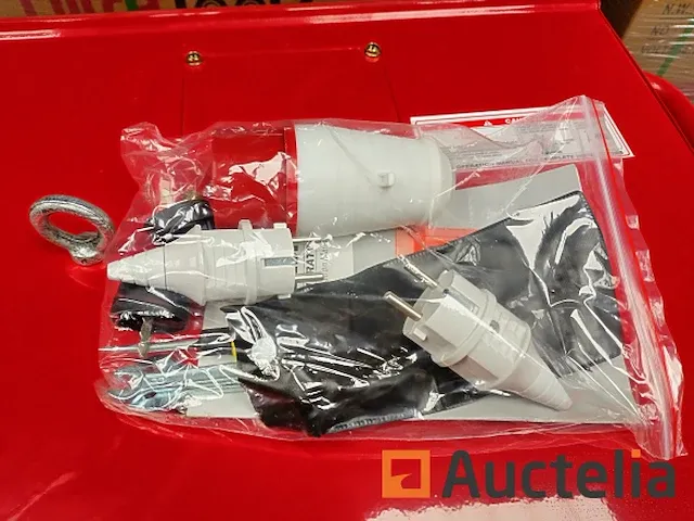 Diesel generator universal kraft rood - afbeelding 8 van  9