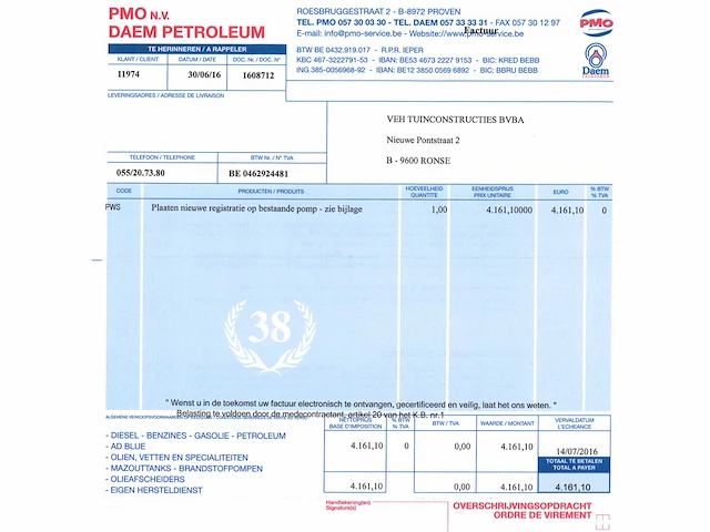 Diesel opslagtank met geïntegreerd pomp- en meetsysteem - afbeelding 3 van  12