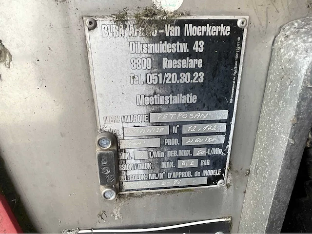 Diesel opslagtank met geïntegreerd pomp- en meetsysteem - afbeelding 8 van  12
