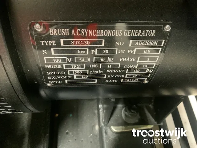 Diesel stroomgenerator - afbeelding 4 van  12