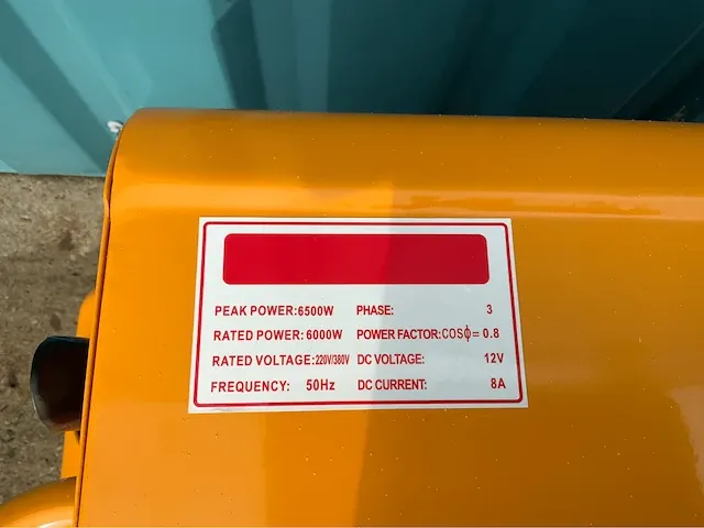 Diesel stroomgenerator - afbeelding 5 van  15