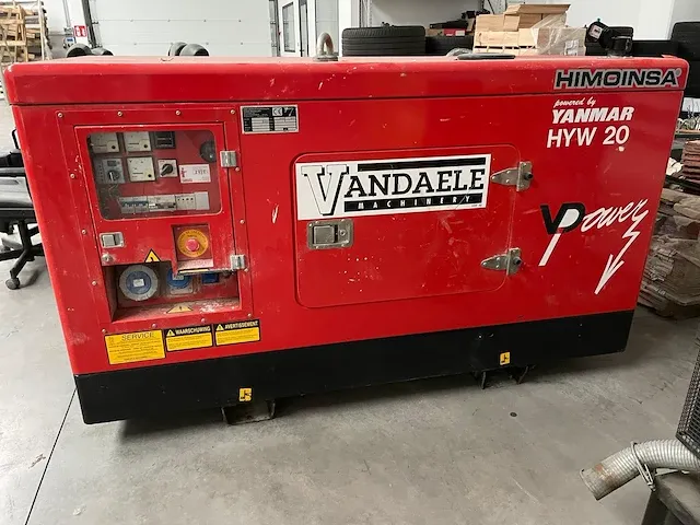 Diesel stroomgroep yanmar - afbeelding 1 van  5