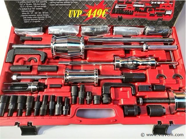 Diesel verstuiver slagtrekker inclusief adapters - afbeelding 2 van  3