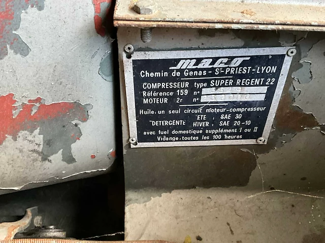 Dieselcompressor maco - afbeelding 3 van  4