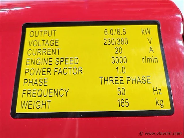 Dieselgenerator powertech - afbeelding 4 van  13