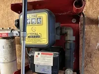 Dieseltank met tankstation
