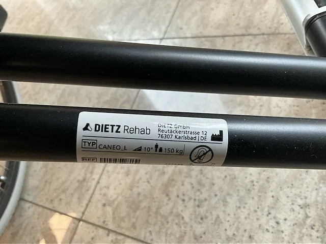 Dietz caneo_l rolstoel - afbeelding 4 van  4