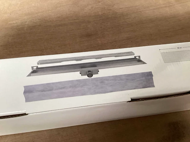 Differnz douchegoot rvs 70 cm (2x) - afbeelding 4 van  4