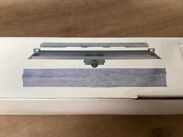 Differnz douchegoot rvs 90 cm (2x) - afbeelding 6 van  7