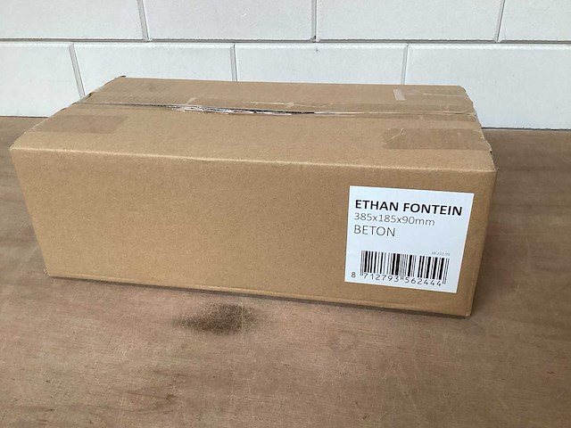 Differnz ethan toiletfontein, wasbak beton (14x) - afbeelding 5 van  7